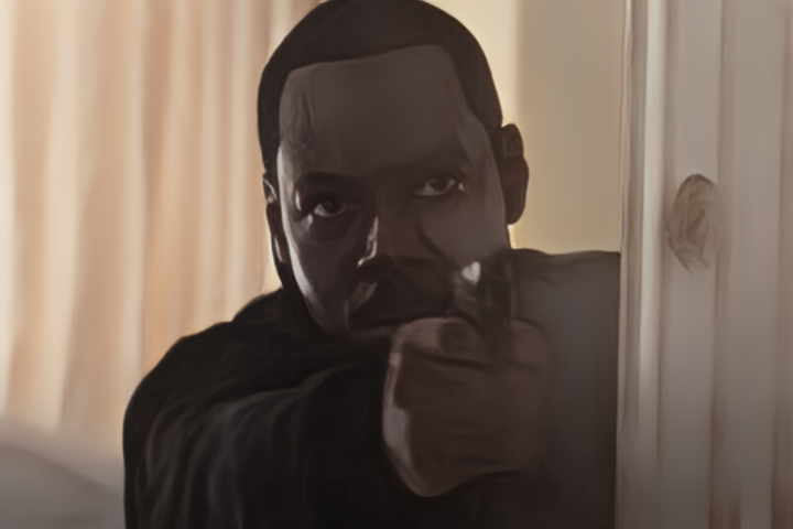 A scene from the movie "Beverly Hills Cop: Axel Foley"