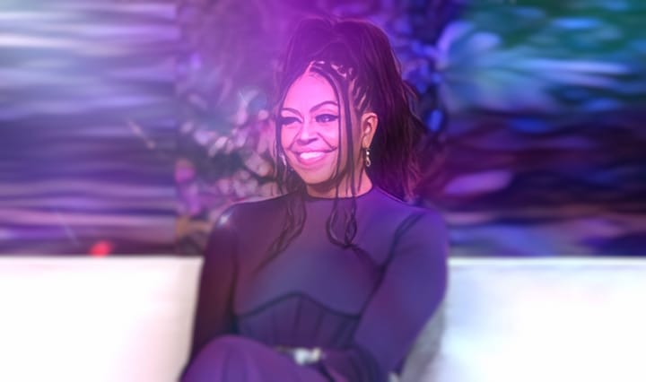Portrait of former First Lady Michelle Obama